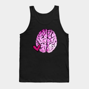Brain Floral, love your brain Tank Top